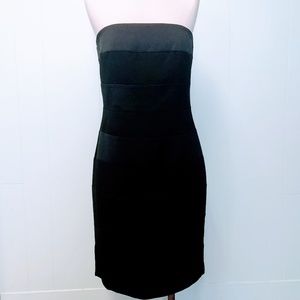 Strapless WHBM Black Cocktail Dress